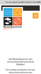 Mobile Screenshot of muzeeaquarium.nl